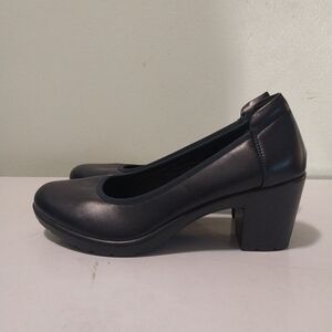 Classic Black Women's Block Heels